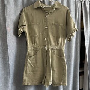 Zara Women Utility Romper - Medium